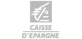 Logo de la Caisse d’Épargne, banque française ayant fait confiance à Zephyr Pro pour la création de trophées gravés.