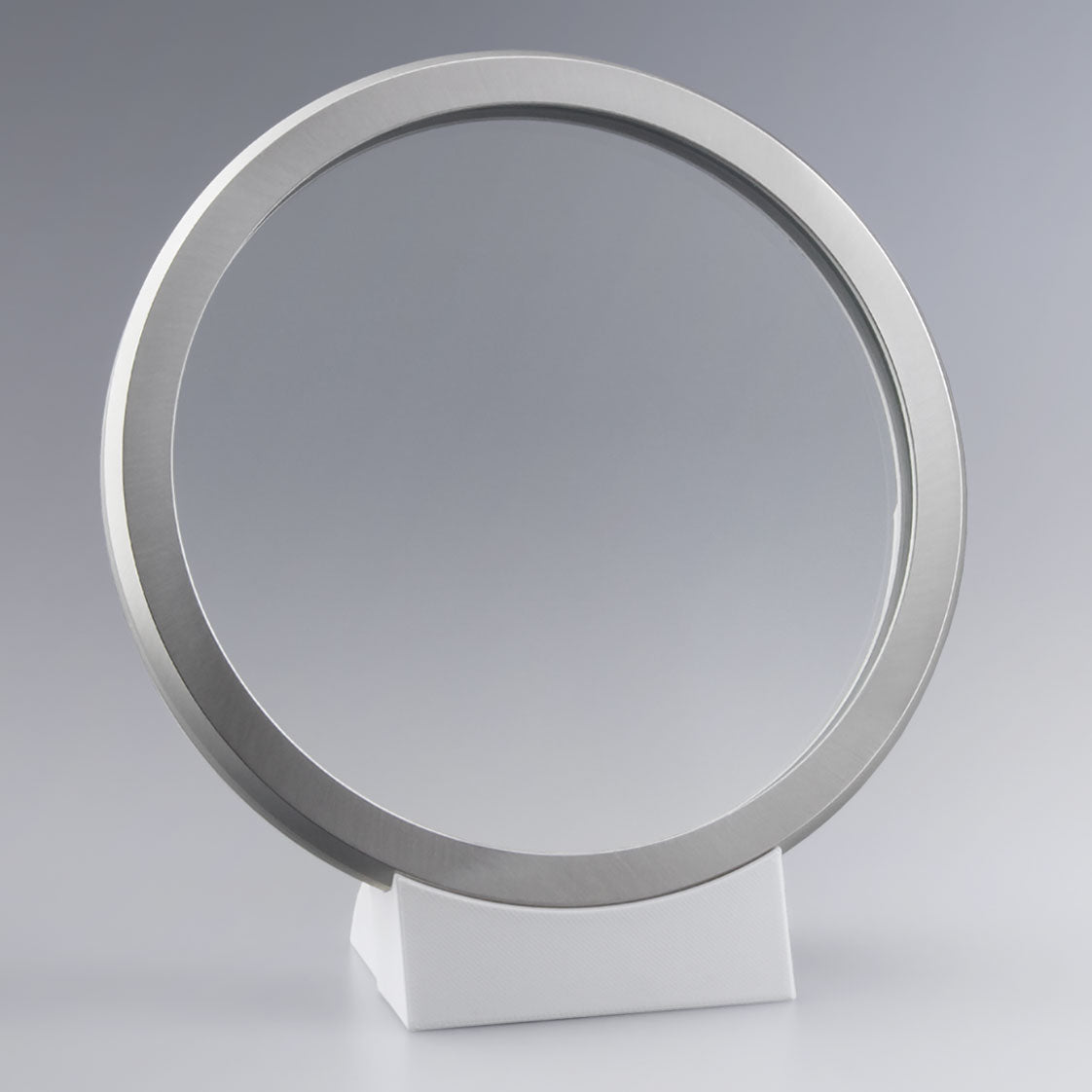 Grande Médaille de Naissance Personnalisée Photo en Verre et Métal