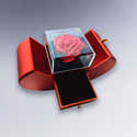 Coffret Rose éternelle + Collier « Je T’aime » En 100 Langues – Cadeau Romantique Pour Elle – Saint-Valentin, Noël, Anniversaire - 8