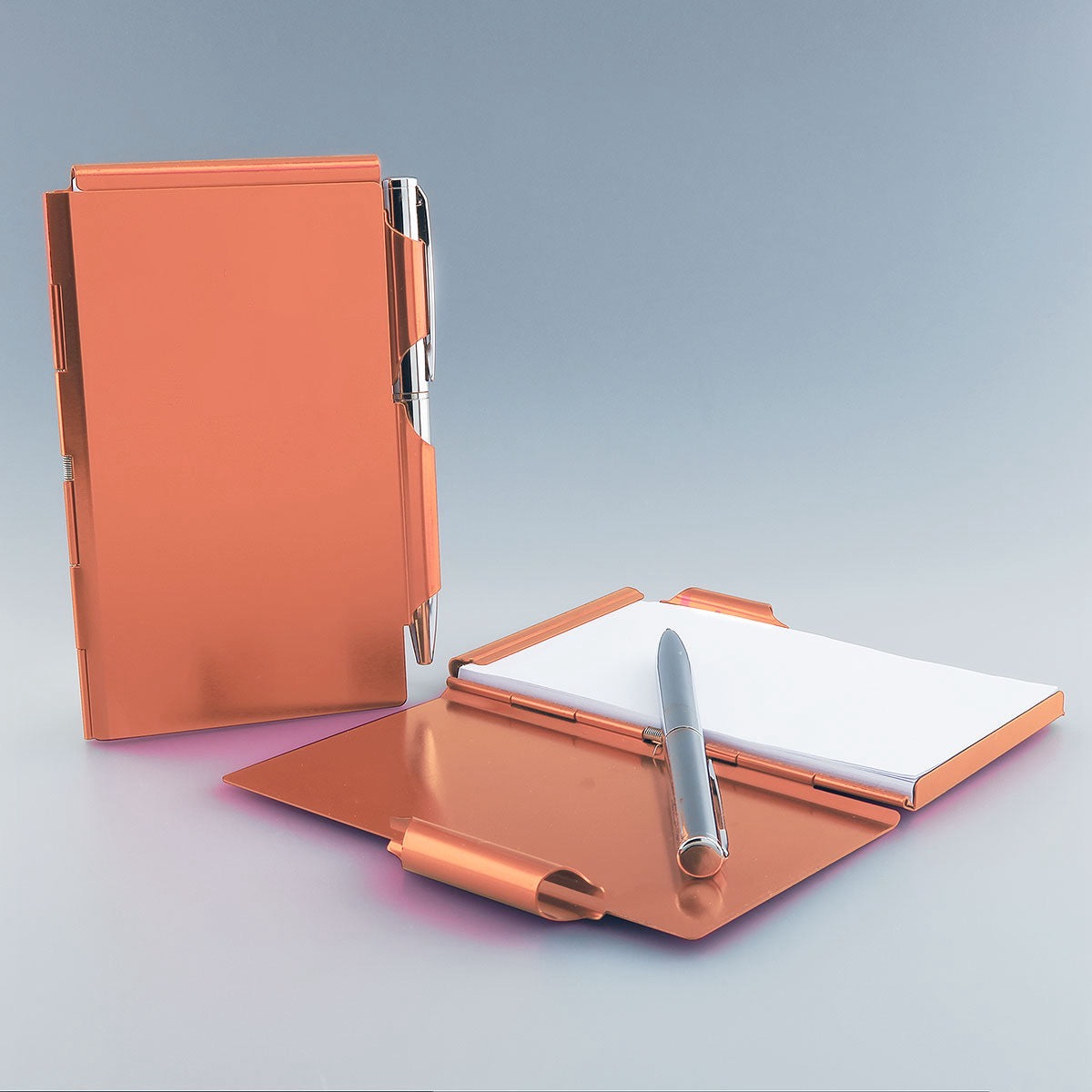 Bloc Notes Métal Personnalisable avec Stylo