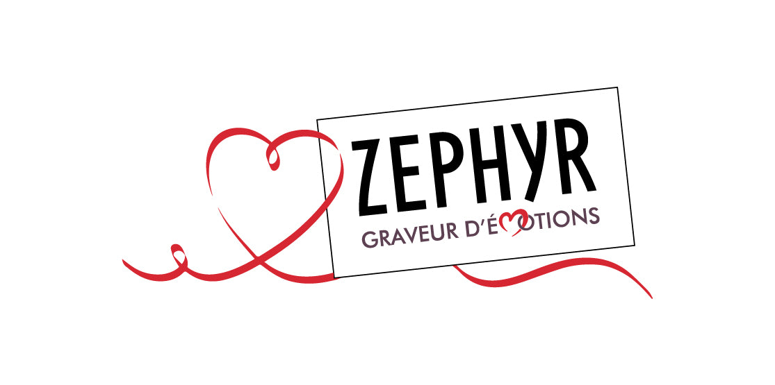 Logo Zephyr Paris, graveur d'émotions