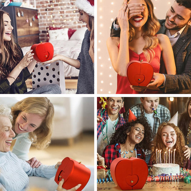 Le coffret cœur rouge avec rose éternelle est parfait pour toutes les occasions : Noël, anniversaire, Saint-Valentin ou fête des mères.