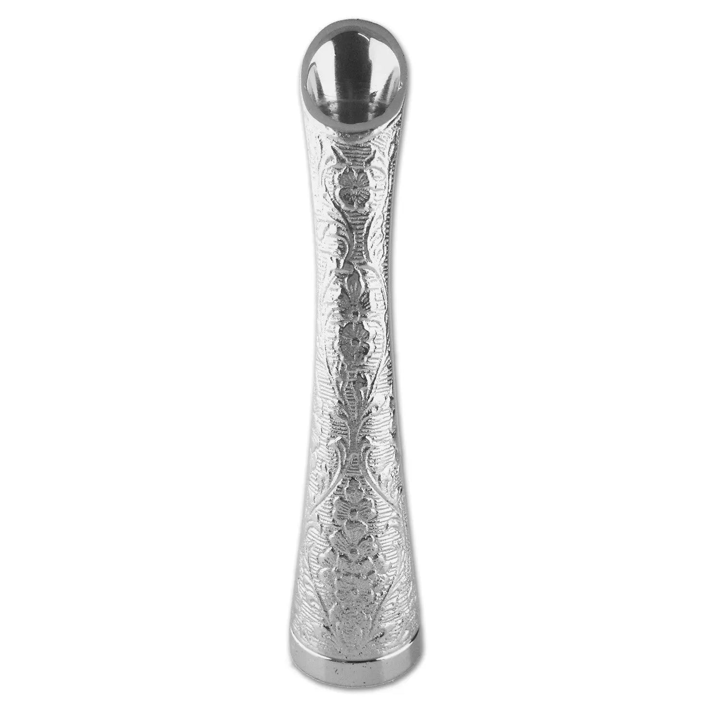 Soliflore argenté élégant pour présenter votre rose éternelle gravée. Parfait en option avec votre rose en argent personnalisée à exposer.