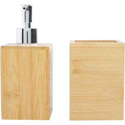 Ensemble de salle de bains en bambou personnalisé – 3 pièces Zephyr Paris