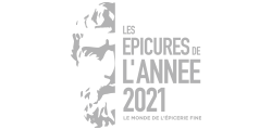 Logo du concours gastronomique Les Épicures de l’Année 2021, ayant fait appel à Zephyr Pro pour ses trophées.