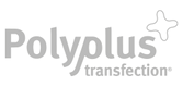 Logo de Polyplus Transfection, société du secteur biotechnologique, utilisatrice des trophées Zephyr Pro pour ses événements.