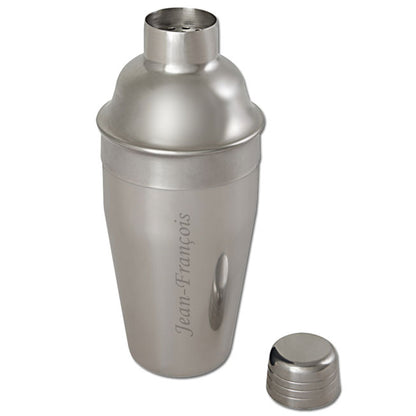 Un shaker personnalisé avec votre prénom gravé pour sublimer vos cocktails. Cadeau original et durable, à personnaliser en ligne.