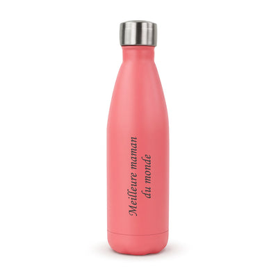 Bouteille isotherme personnalisée 500 ml – Mint ou Corail