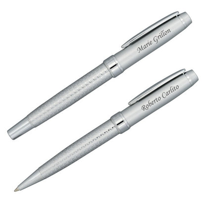 Ensemble de stylos graphite gravés au laser, idéal comme cadeau de professeur, collègue ou anniversaire personnalisé.