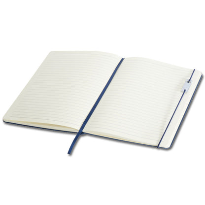 Coffret Cadeau Legato Elegance – Carnet A5 et Stylo Roller Personnalisable Bleu Océan