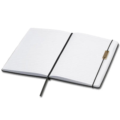 Coffret Cadeau Legato – Carnet A5 et Stylo Roller Personnalisable Noir Zephyr Paris