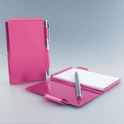 Bloc Notes Métal Personnalisable avec Stylo
