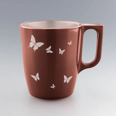 Mug en Verre 25 cl à Personnaliser - Motifs Papillons Zephyr Paris