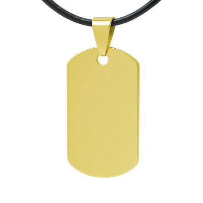 Pendentif Mini Rectangle Personnalisable Zephyr Paris