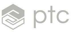 Logo de la société PTC, partenaire professionnel de Zephyr Pro pour ses récompenses gravées sur mesure.